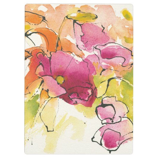 Monogramm | Mitte Juli Klemmbrett (Rückseite)