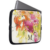 Monogramm | Mitte Juli Laptopschutzhülle (Vorne Rechts)