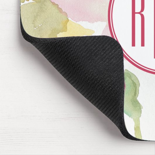 Monogramm | Mitte Juli Mousepad (Ecke)