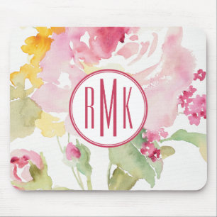 Monogramm   Mitte Juli Mousepad
