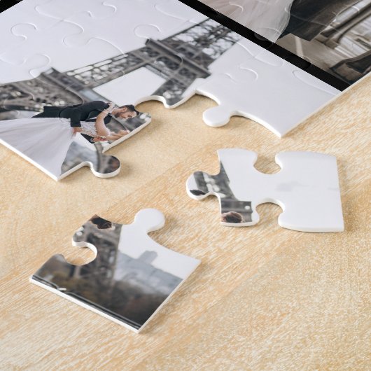 Monogramm Modern 9 Fotolage Puzzle (Seite)