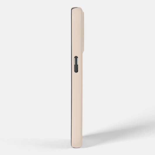 Monogramm Moderne Minimalcreme Case-Mate iPhone Hülle (Rückseite / Rechts)