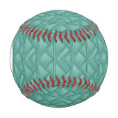 Monogramm Mosaik-Hintergrund Baseball (Vorderseite)