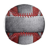 Monogramm Muster der Metallplatte Baseball (Vorderseite)