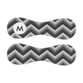Monogramm Muster Retro Zig Zag Zickzack Baseball (Paneele)