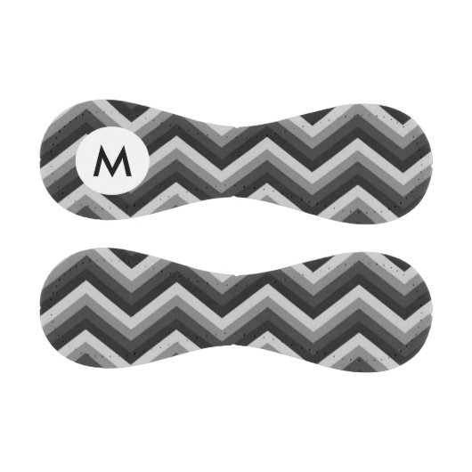 Monogramm Muster Retro Zig Zag Zickzack Baseball (Paneele)