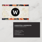 Monogramm | Musterflurgrafiken Visitenkarte (Vorne/Hinten)