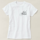 Monogramm Mutter der Braut Hochzeit T—Shirt T-Shirt<br><div class="desc">Monogramm Mutter der Braut Hochzeit T—Shirt. Anpassen mit Ihrem Monogramm Initial,  Farbwahl und fügen Sie zusätzlichen Text,  wenn Sie möchten. von Elke Clarke 2011</div>