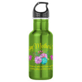 Monogramm-MUTTER-Tag Edelstahlflasche (Vorderseite)