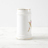 Monogramm N Geschenkidee Tasse (Mittel)