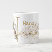 Monogramm "N" Jumbo-Tasse Soup Ice Cream (Vorderseite)