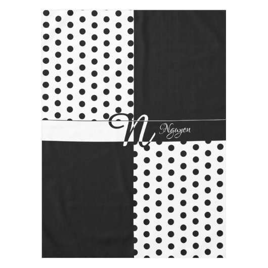 Monogramm N Tischdecke (Vorderseite)