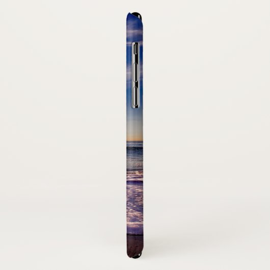 Monogramm Name des Ocean Beach Vacacation Case-Mate iPhone Hülle (Hinten/Links)