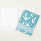 Monogramm Name Ernennung Book 2025 Blue Planne Planer (Anzeige)