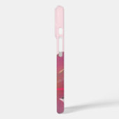 Monogramm Name Floral Wildblume Pastete Case-Mate iPhone Hülle (Rückseite / Links)