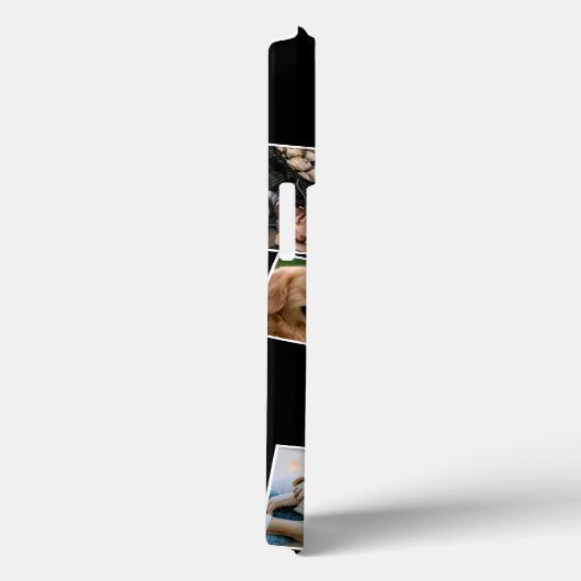 Monogramm Name Foto Collage Case-Mate iPhone Fall Hülle (Rückseite / Rechts)