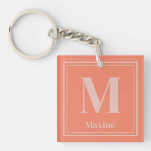 Monogramm Name - Geschenke für den Personalisierte Schlüsselanhänger