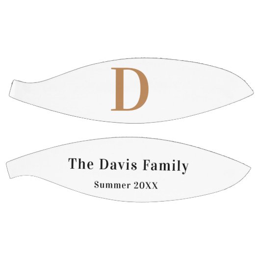 Monogramm Name Gold schwarz Basketball (Panele)