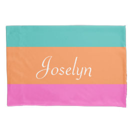 Monogramm Name Modern Kissenbezug