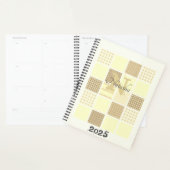 Monogramm Name Muster 2025 Moderne Planer (Anzeige)