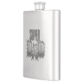 Monogramm, Name oder Super-Vater Flachmann (Links)