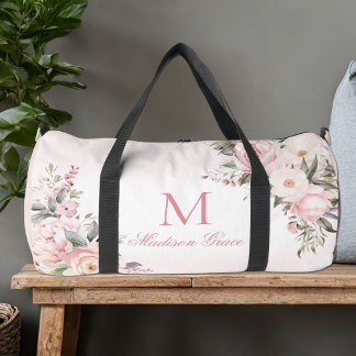 Monogramm Name Personalisiert Benutzerdefiniert Duffle Bag