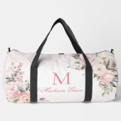 Monogramm Name Personalisiert Benutzerdefiniert Duffle Bag (Vorderseite)