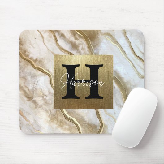 Monogramm-Name Personalisiert Mousepad (Mit Mouse)