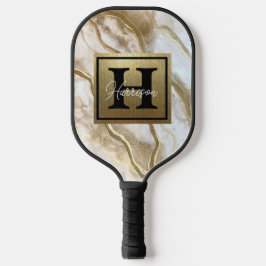 Monogramm-Name Personalisiert Pickleball Schläger