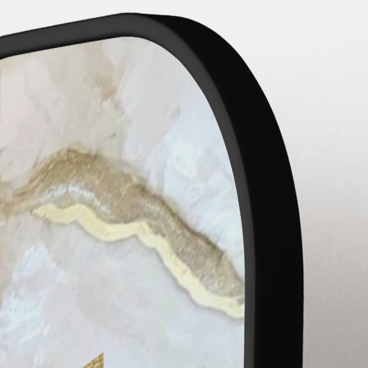 Monogramm-Name Personalisiert Pickleball Schläger (Linke Seite)