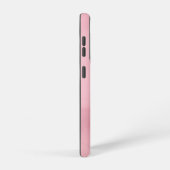 Monogramm Name Rosa Abstact Elegant Minimalistisch Samsung Galaxy Hülle (Rechte Seite)