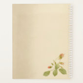 Monogramm Name Rose Ernennung Buch 2025 Planer (Rückseite)