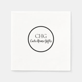 Monogramm Name Shop Serviette