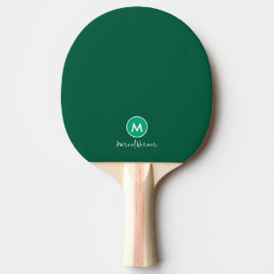 Monogramm   Name und Anfangsbuchstabe des Jägers G Tischtennis Schläger