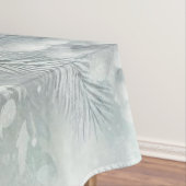 Monogramm Name Weihnachten Blumenpastellfarbe Tischdecke (Beispiel)