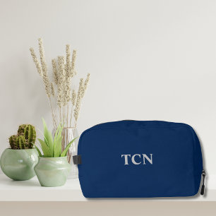 Monogramm Navy Blau Trauzeuge Trauzeugen Geschenk Waschbeutel