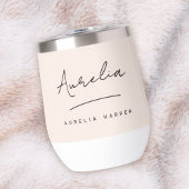 Monogramm neutrale moderne Signatur Minimalistisch