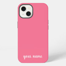 monogramm-neutrales minimalistisches Rosa