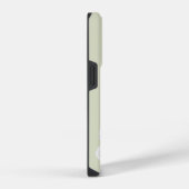 Monogramm niedliche Orchiale iPhone Hülle (Rechte Seite)