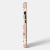 Monogramm Niedliches Daisy-Muster Case-Mate iPhone Hülle (Rückseite / Links)