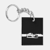 Monogramm Nissan Silvia Schlüsselanhänger (Vorderseite links)