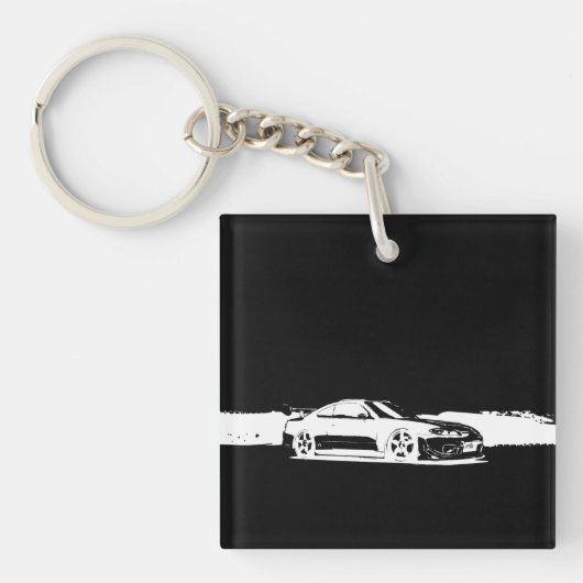 Monogramm Nissan Silvia Schlüsselanhänger (Vorderseite)