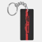 Monogramm Nissan Silvia Schlüsselanhänger (Vorderseite links)