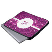 Monogramm-Notebook-Sieb Laptopschutzhülle (Vorne Knopf)