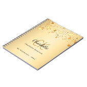 Monogramm Notizblock (Linke Seite)