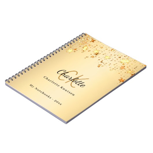 Monogramm Notizblock (Linke Seite)