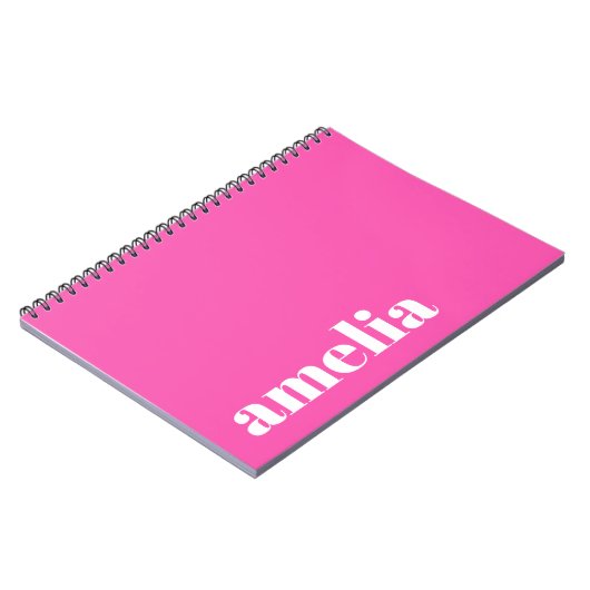 Monogramm Notizblock (Linke Seite)