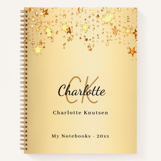 Monogramm Notizblock (Vorderseite)