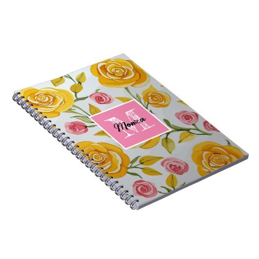 Monogramm Notizblock (Rechte Seite)