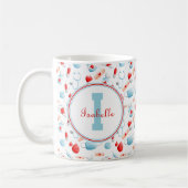 Monogramm Nurse Kaffeetasse (Links)